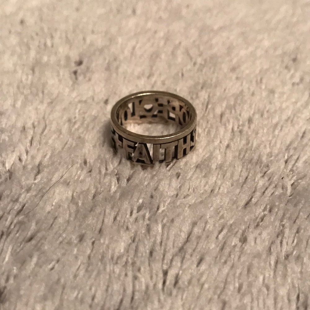 James Avery "Faith, Hope & Love" Ring